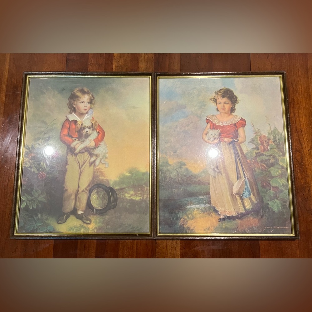 Vintage collectible art from the 1900s